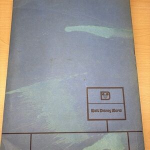 Walt Disney World Blue Folder